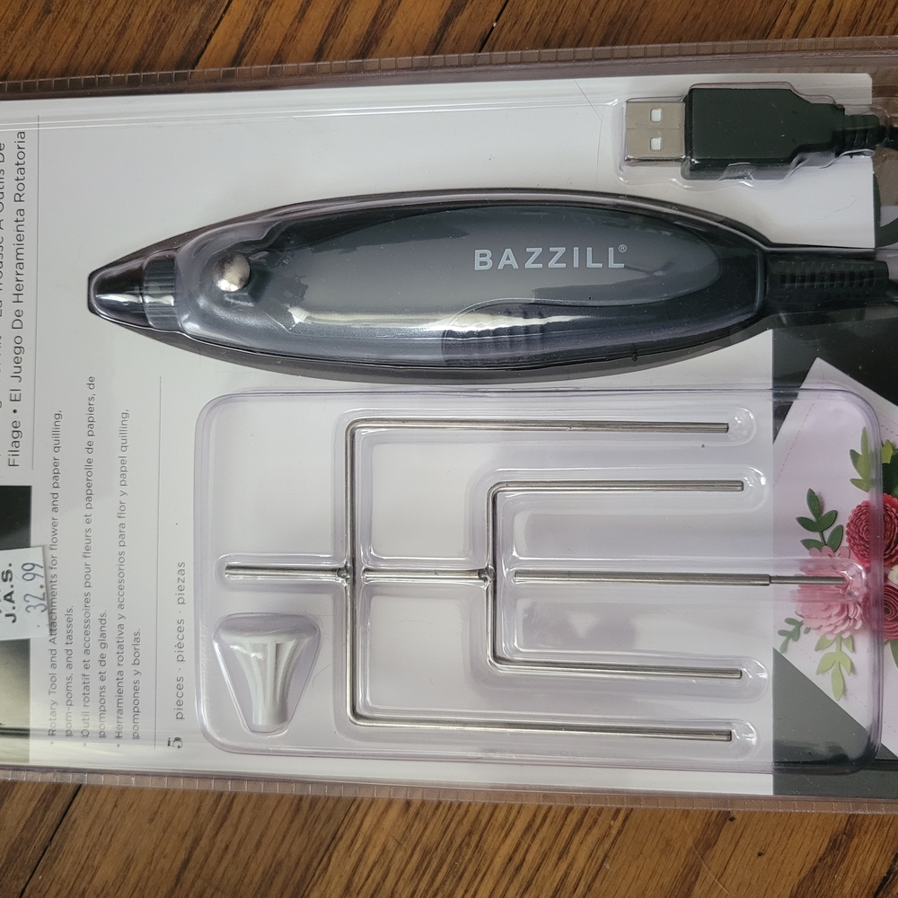 Bazzill Electric Tool Set in Black